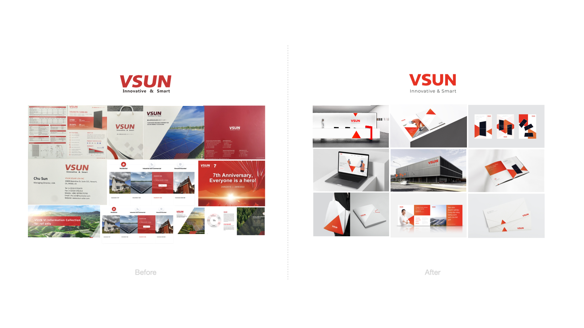 VSUN identity design