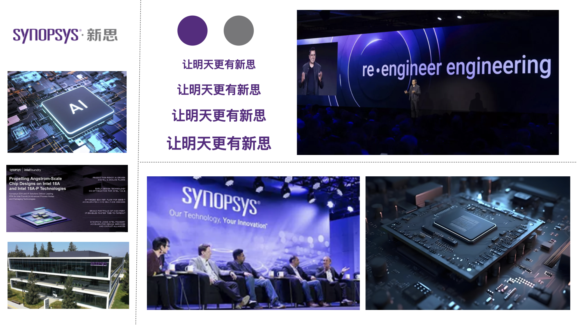 SYTOPSYS新思品牌VI设计案例评估指数-芯片公司vi设计