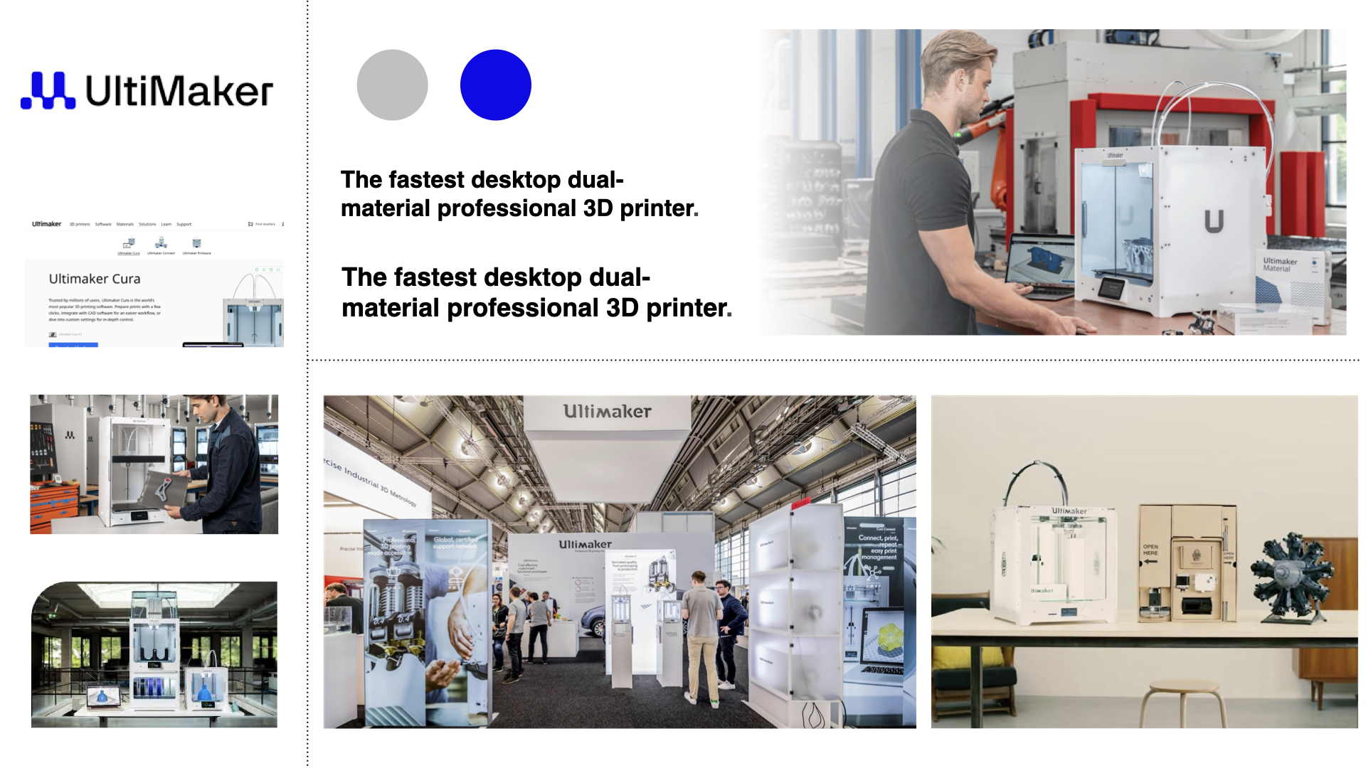 ultimaker品牌VI设计案例评估指数_科技公司logo设计