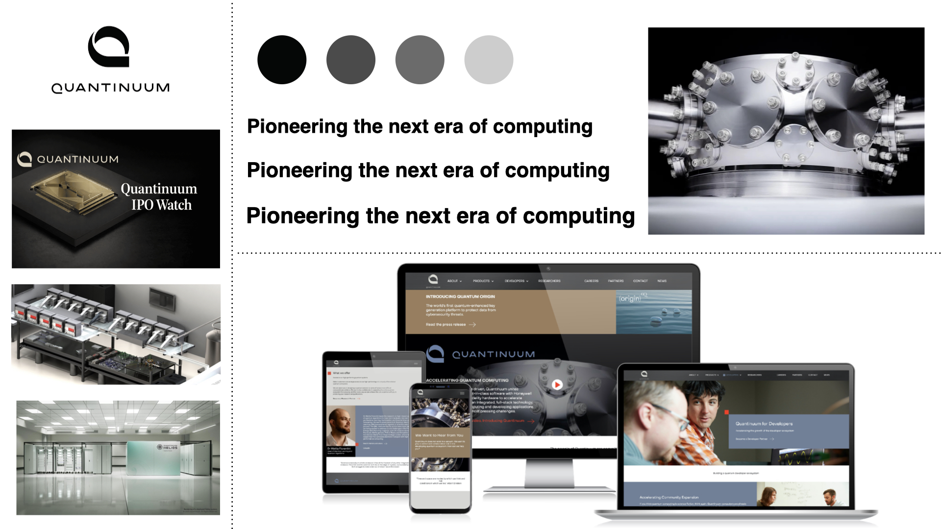 Quantinuum品牌vi设计案例评估指数-综合性量子计算企业vi设计