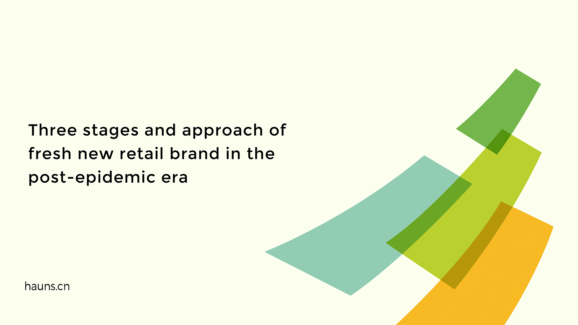 Fresh New retail brand _ brand experience _ brand differentiation