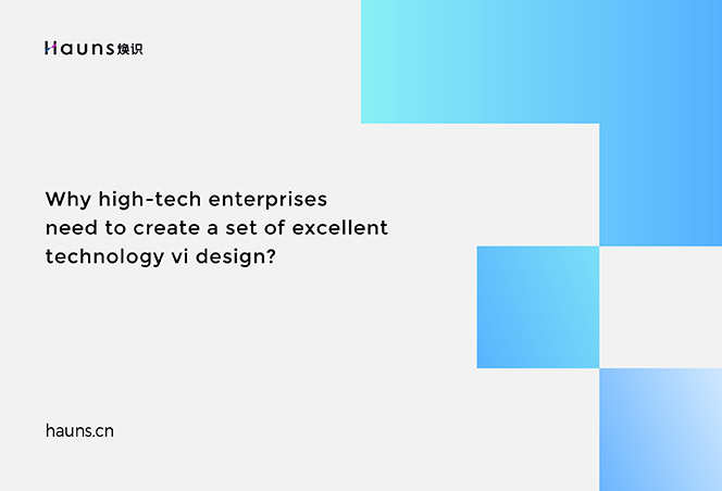 Hauns -Science and technology Visual Identity