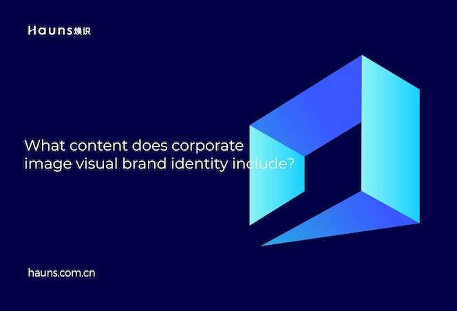 Hauns -visual brand identity company _ overall visual brand identity _ group brand whole case planning